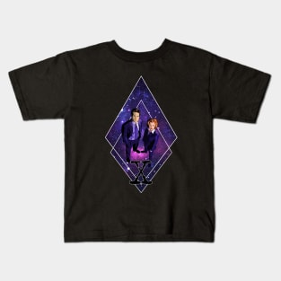 Fox Mulder and Dana Scully Kids T-Shirt